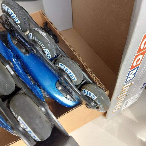 CCM Lazer Inlines Roller Blade Skates - Women Size 5 Ex clean Condition - Picture 9 of 10